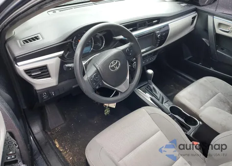 2014 Toyota Corolla L из США, поврежденный, VIN 2T1BURHE4EC044761